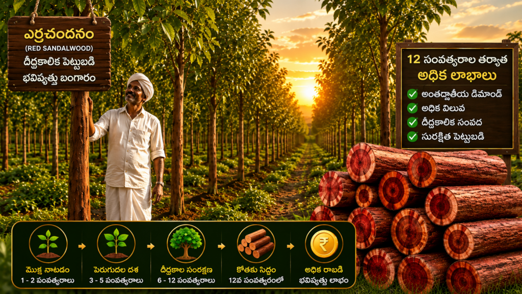 red sandalwood 12 years plant