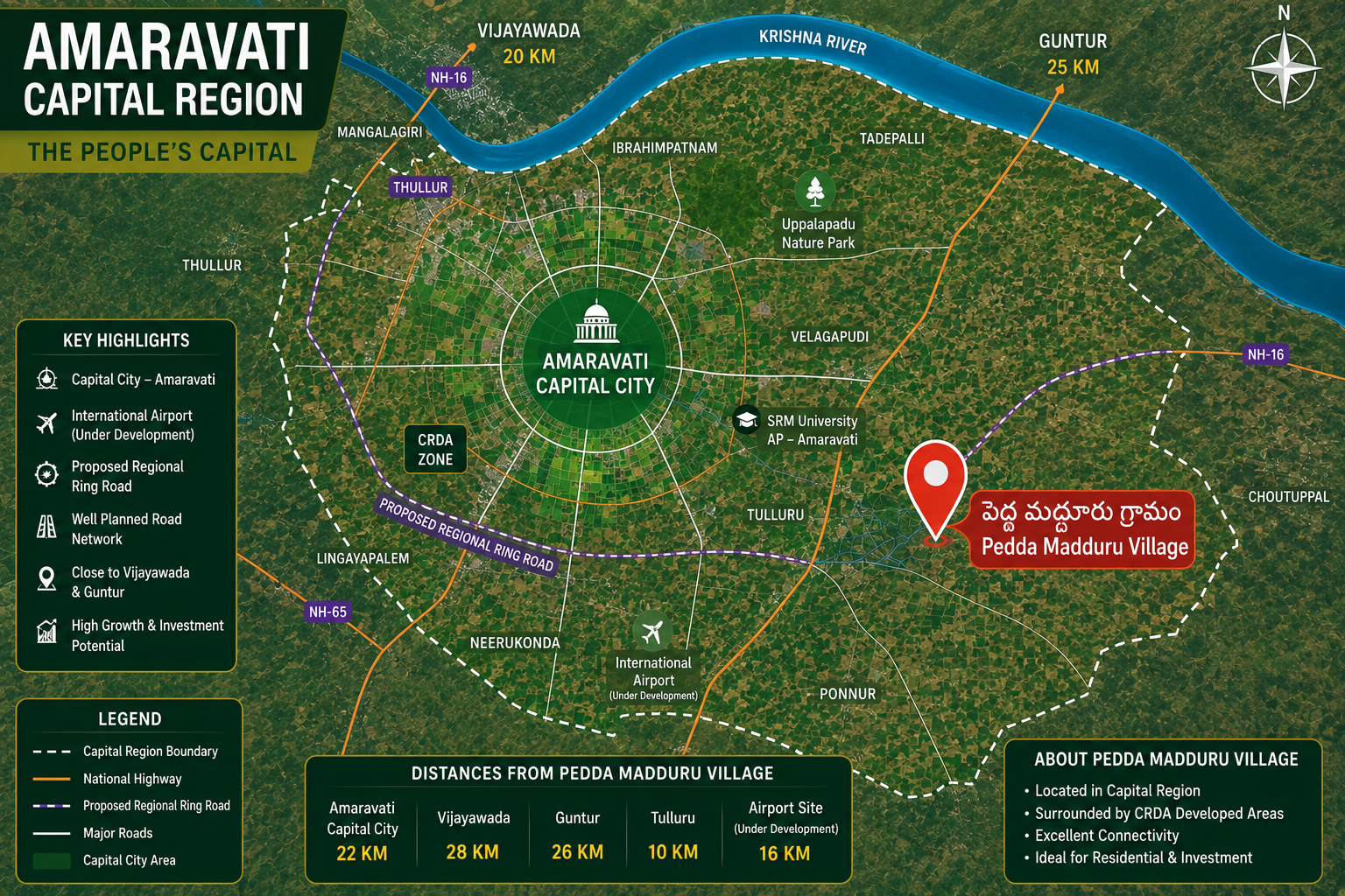 amaravati captial region village