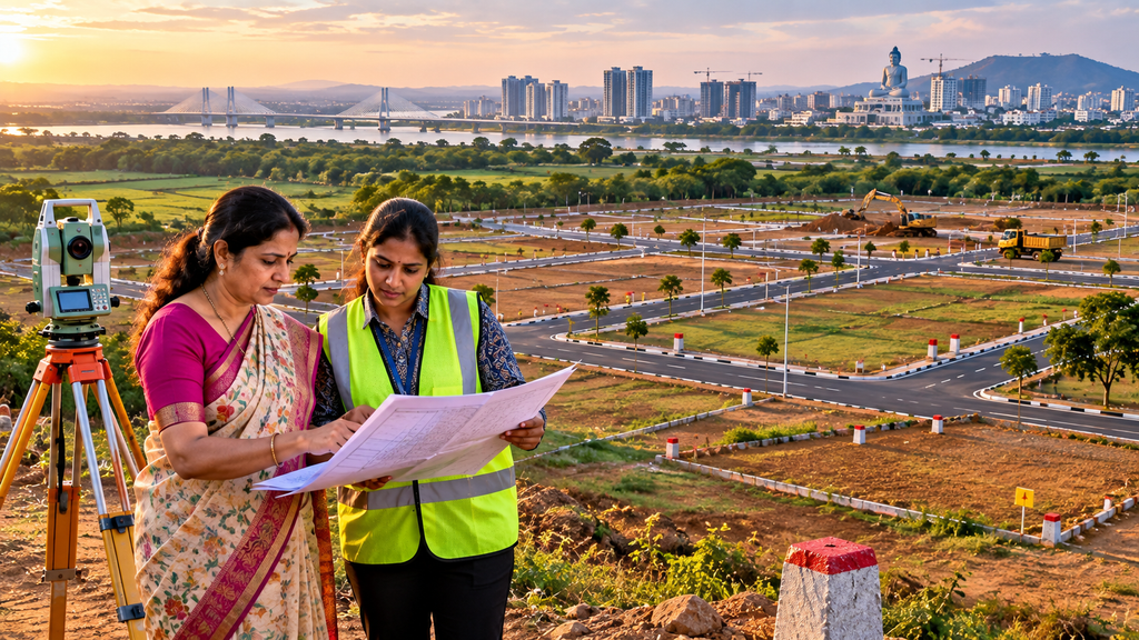 amaravati land plot issues
