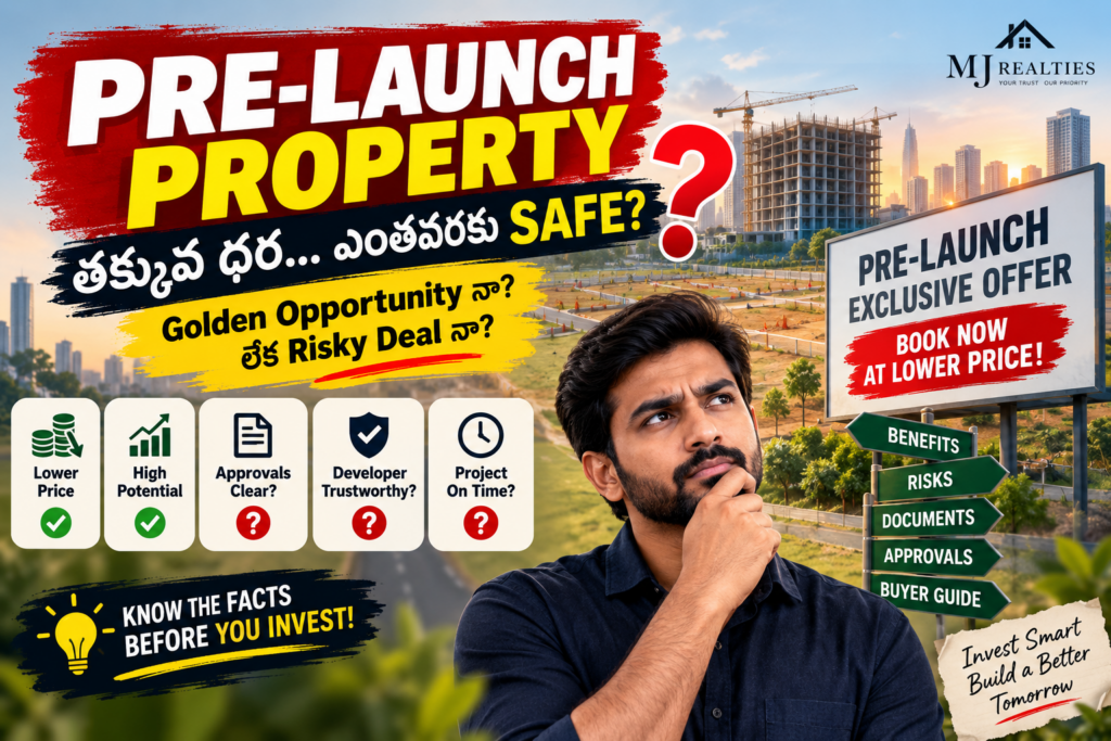 pre launch property